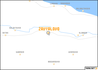 map of Zav\