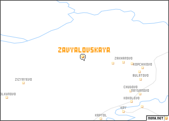 map of Zav\