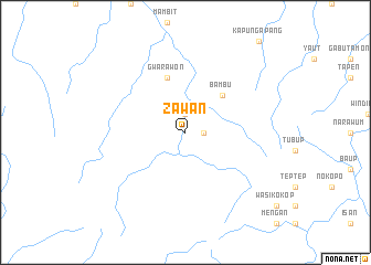 map of Zawan