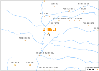 map of Zaweli
