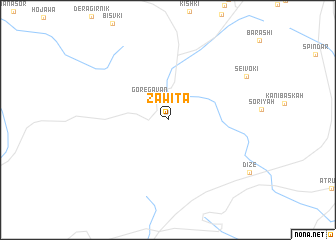 map of Zāwita