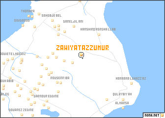 map of Zāwiyat az Zumūr