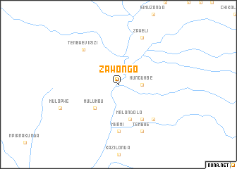 map of Zawongo