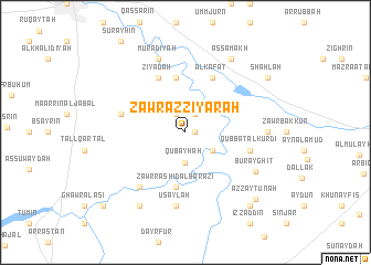 map of Zawr az Ziyārah