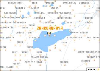 map of Zawr Baqrāyā