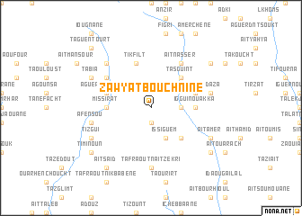 map of Zawyat Bouchnine
