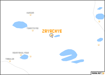 map of Zayach\