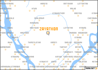 map of Zayatkon