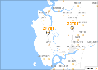 map of Zayat