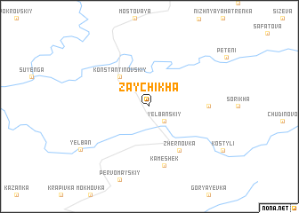 map of Zaychikha