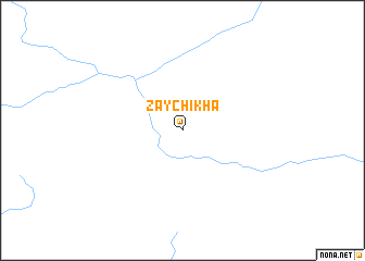 map of Zaychikha