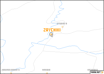 map of Zaychiki