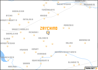 map of Zaychino