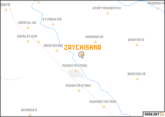 map of Zay-Chishma