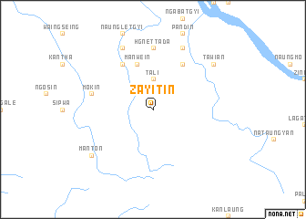 map of Zayitin