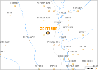 map of Zayitsan