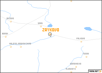 map of Zaykovo