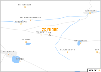 map of Zaykovo