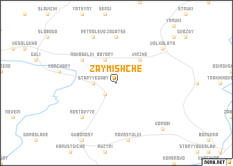 map of Zaymishche