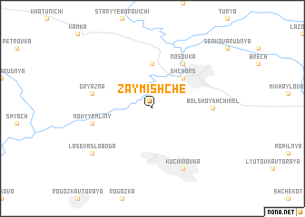 map of Zaymishche