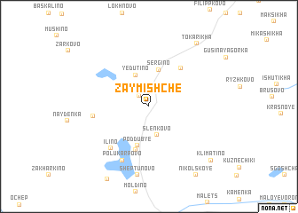 map of Zaymishche