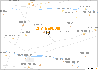 map of Zaytsev Dvor