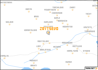 map of Zaytsevo