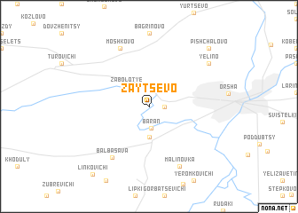 map of Zaytsevo