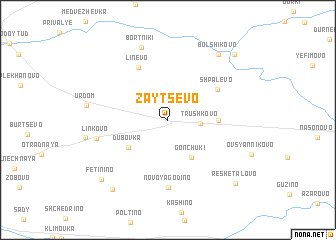 map of Zaytsevo