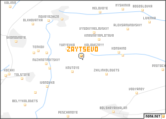 map of Zaytsevo