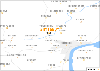 map of Zaytsevy