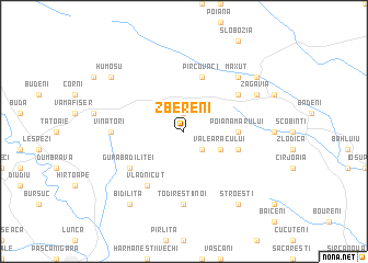 map of Zbereni