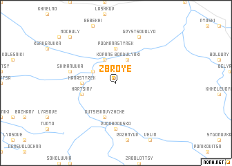 map of Zbroye