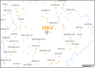 map of Zéalé