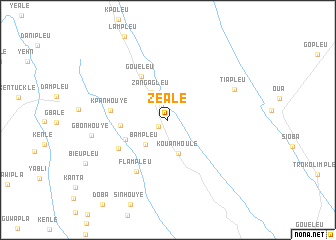 map of Zéalé