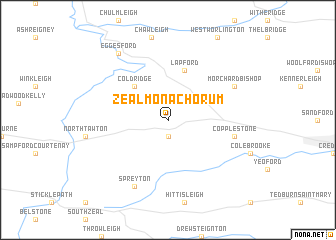 map of Zeal Monachorum