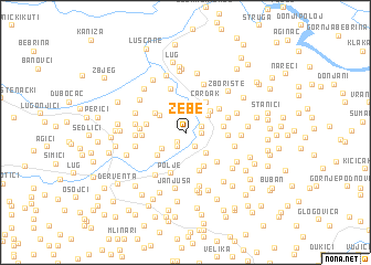 map of Zebe