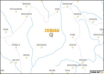 map of Zebudu