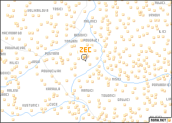 map of Zec