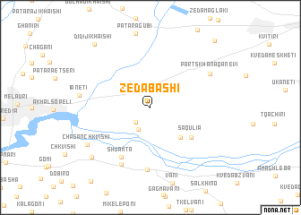 map of Zeda-Bashi