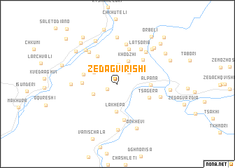 map of Zeda-Gvirishi