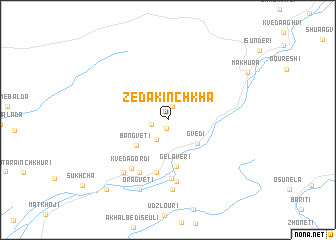 map of Zeda-Kinchkha