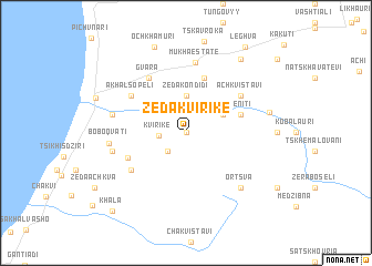 map of Zeda-Kvirike