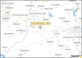 map of Zeda-Maglaki