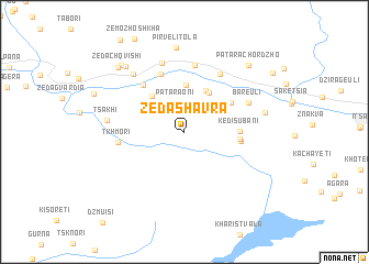 map of Zeda-Shavra