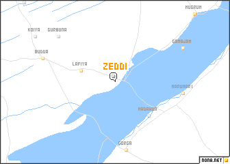 map of Zeddi