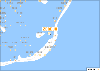 map of Zedevu