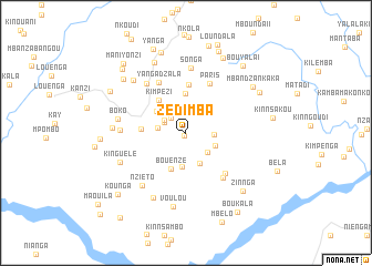 map of Zedimba