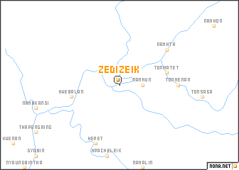 map of Zedizeik