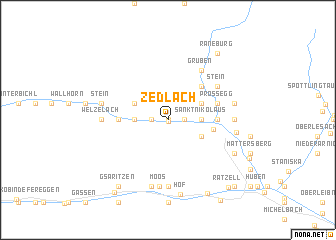 map of Zedlach